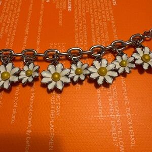 Brighton retired Daisy Flower Chain Bracelet